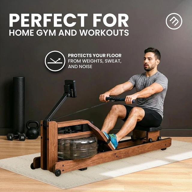 Alt view image 6 of 7 - bemaxx Gym Mats Set - EVA Interlocking Foam Floor Tiles Workout Mat Puzzle