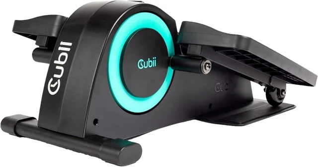 Main image of Cubii JR1, Under Desk Elliptical, Under Desk Bike Pedal Exerciser, Seated Elliptical, Work from Home Fitness, Mini Elliptical Machines for Home Use, Cubii Exerciser for Seniors, Desk Exercise