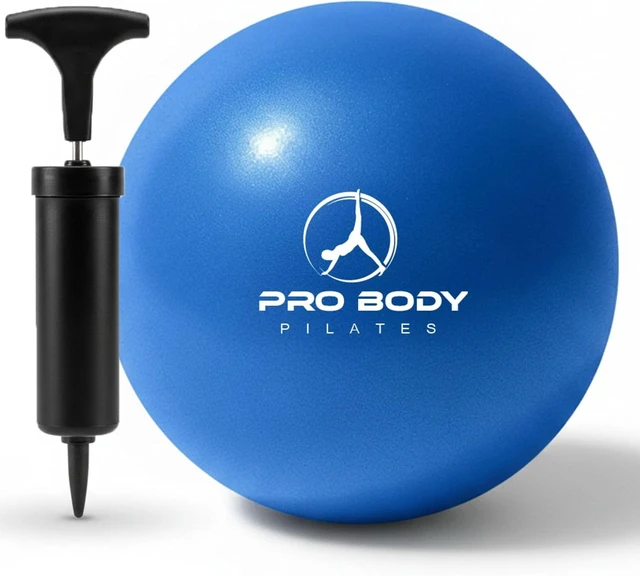 Main image of ProBody Pilates Ball Small with Pump - 9 Inch Small Exercise Ball