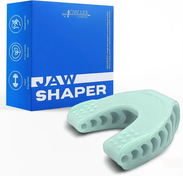 Main image of Double Chin Reducer Jaw Exerciser - Jawline Sculptor and Face Slimmer for Women and Men - Encourages Jaw Movement and Aids in Natural Jaw Function - Ideal for Mewing Practice