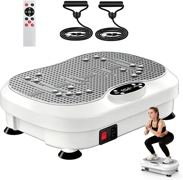 Main image of Vibration Plate Exercise Machine for Lymphatic Drainage with 200 Levels, Whole Body Fitness Workout Equipment Stand Shake Board Sport Gym for Weight Loss Fat Burner for Women Men