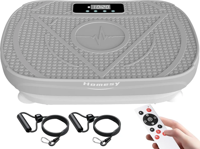 Main image of Homesy Vibration Plate Exercise Machine for Lymphatic Drainage & Fitness
