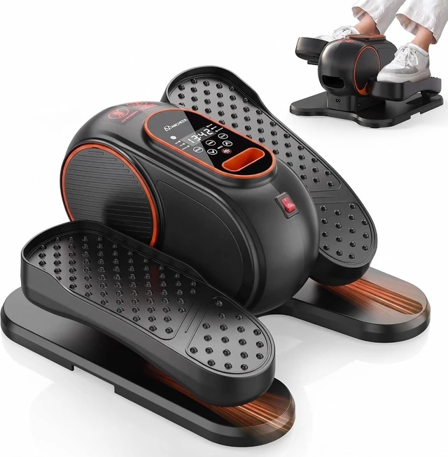 Main image of ANCHEER Under Desk Elliptical Machine - Electric Elliptical Leg Exerciser for Seniors with 12 Speeds & Remote Control, Portable Quiet Pedal Exerciser Machine for Home Office