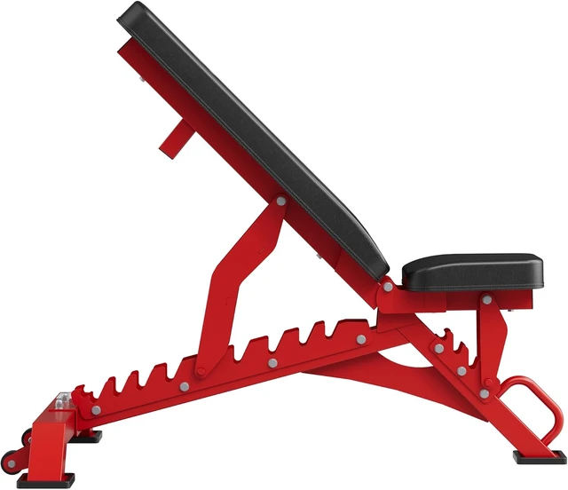 Alt view image 7 of 7 - MAJOR FITNESS Weight Bench - 1300LBS Weight Capacity and 36 Adjustable Positions Strength Training Bench for Garage and Home Gym Workouts