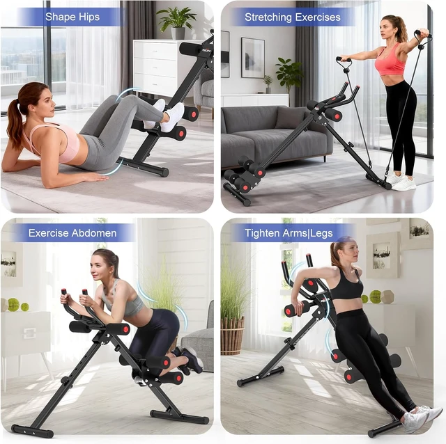 Alt view image 2 of 7 - RELIFE REBUILD YOUR LIFE AB Workout Machine Adjustable Ab Trainer Machine