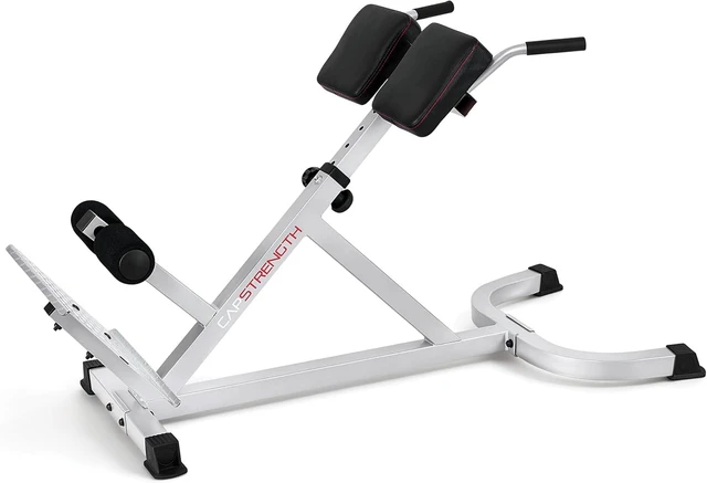 Main image of CAP Strength Hyperextension Roman Chair, 300lb Capacity, Silver