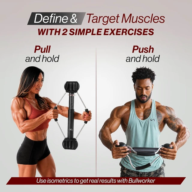 Alt view image 4 of 7 - Bullworker 20" Steel Bow - Full Body Workout (20 inch)