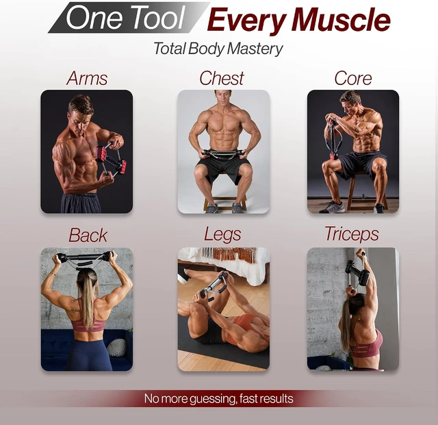 Alt view image 5 of 7 - Bullworker 20" Steel Bow - Full Body Workout (20 inch)