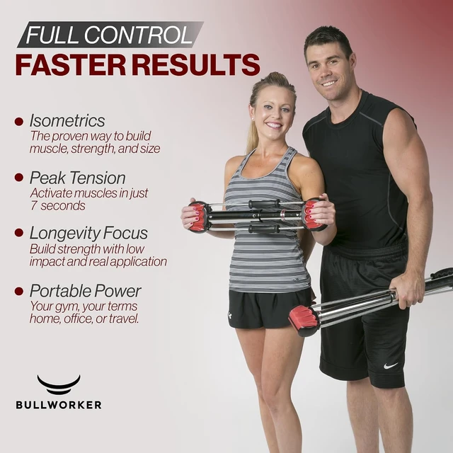Alt view image 6 of 7 - Bullworker 20" Steel Bow - Full Body Workout (20 inch)