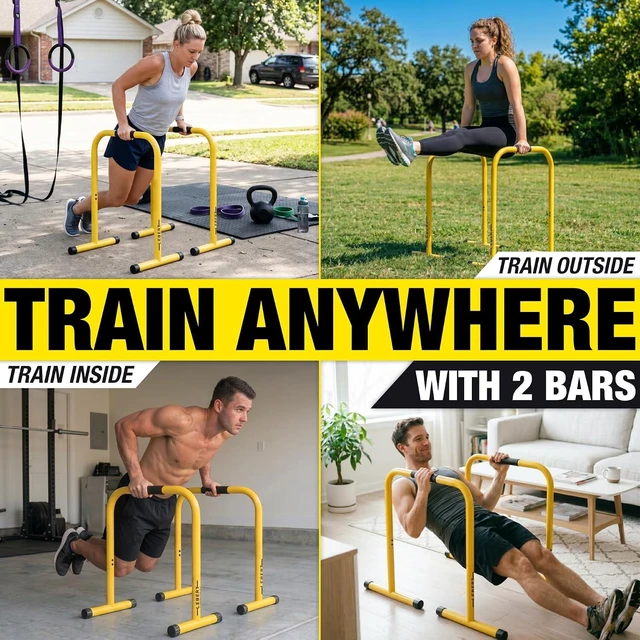 Alt view image 4 of 7 - Lebert EQualizer Total Body Strengthener Dip Station Standard & XL