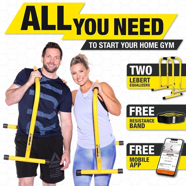 Alt view image 7 of 7 - Lebert EQualizer Total Body Strengthener Dip Station Standard & XL