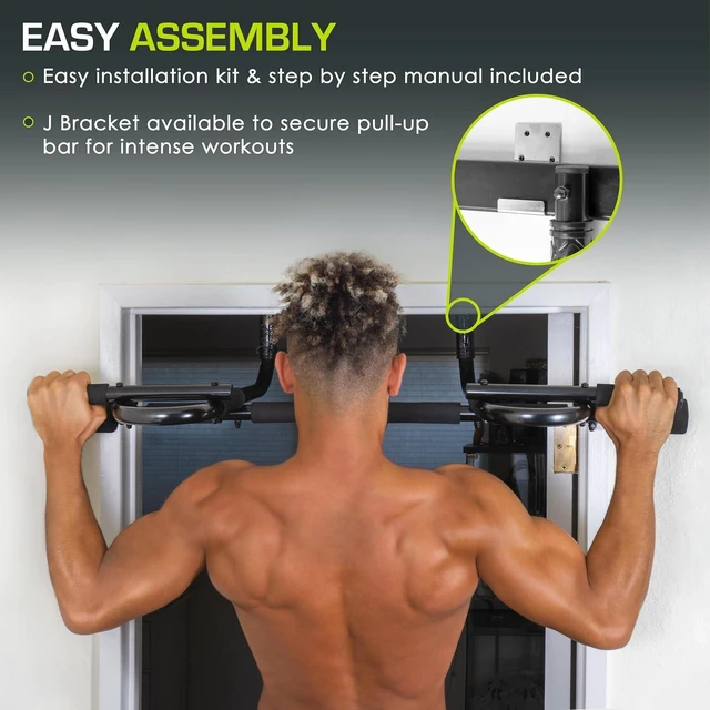 Alt view image 5 of 6 - ProsourceFit Pull Up Bar for Multi Use Fitness & Home Gym Exercise