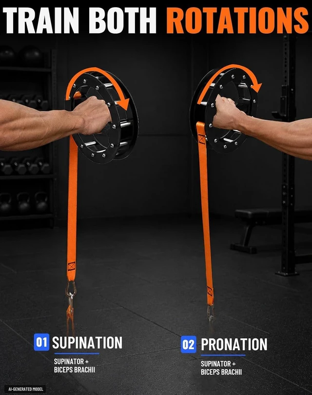 Alt view image 4 of 6 - Fitarc Forearm Wrist Strengthener Grip Strength Trainer