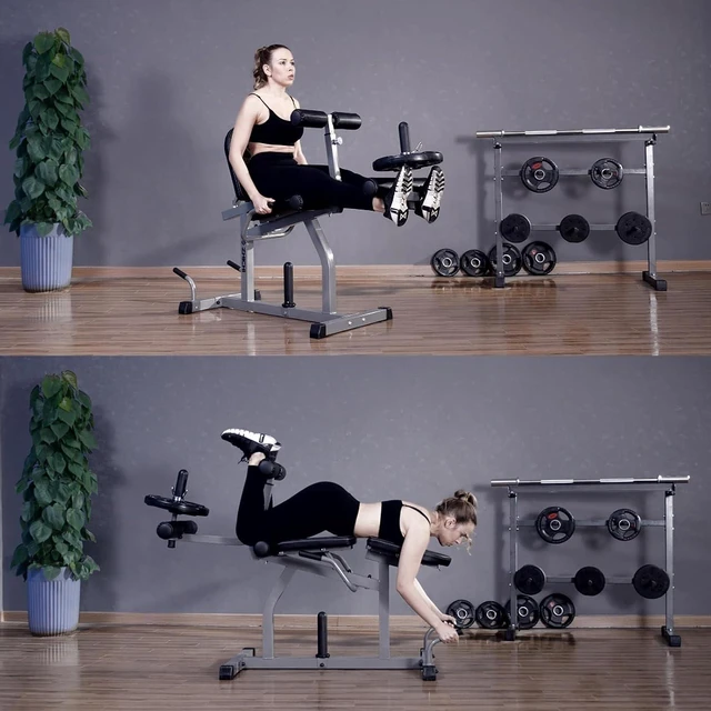 Alt view image 7 of 7 - Z ZHICHI 2-in-1 Leg Curl/Extension Machine,Home Use,Burn quads/Calves Fast