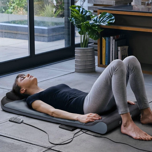 Alt view image 2 of 7 - Homedics Fitness Stretching Mat with Air Compression, 3 Intensity