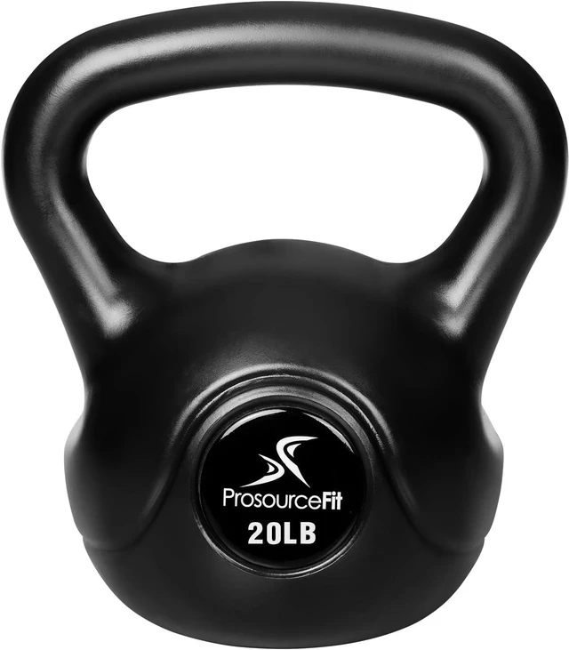 Main image of ProsourceFit Vinyl Plastic Kettlebell from 10, 15, 20, 25, 30 and 35 lbs