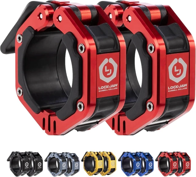 Main image of Lock-Jaw Flex Magnetic Barbell Collars/Clamps, 2"/50mm Olympic Bars
