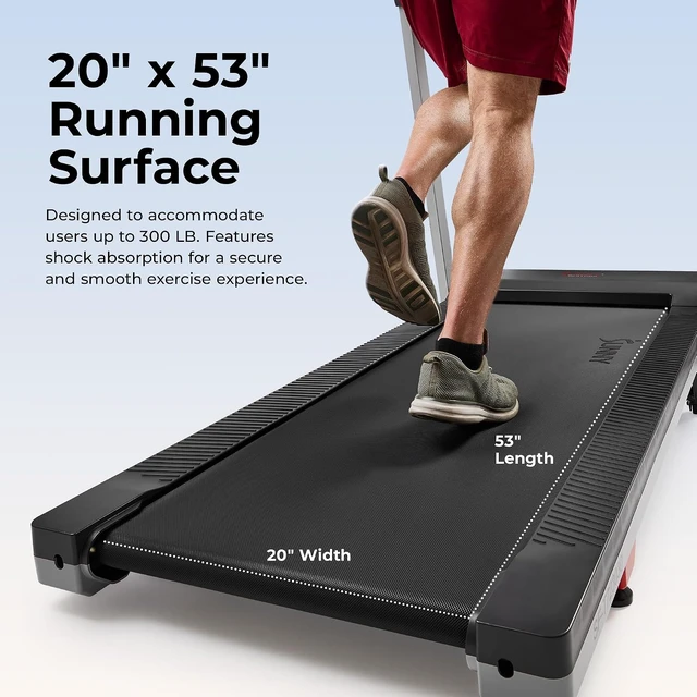 Alt view image 4 of 7 - Sunny Health & Fitness Fully Assembled Auto Incline Treadmill for Home Gym