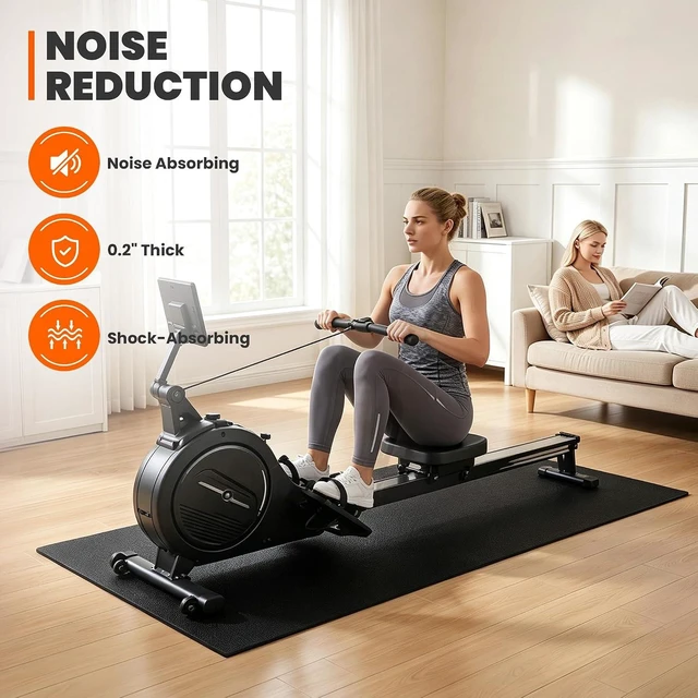 Alt view image 5 of 7 - Stepwaver Walking Pad Mat, 102"x36", Treadmill Mat for Hardwood Floors