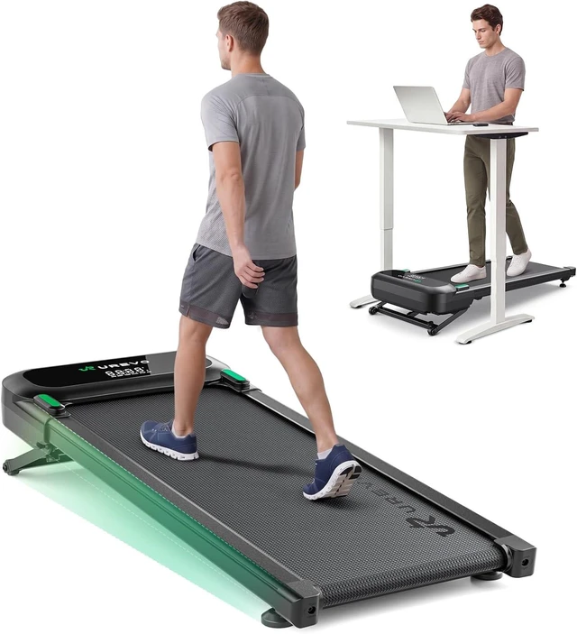 Main image of UREVO Auto Incline 12% Walking PadQuiet Motorized Desk Treadmill for Home