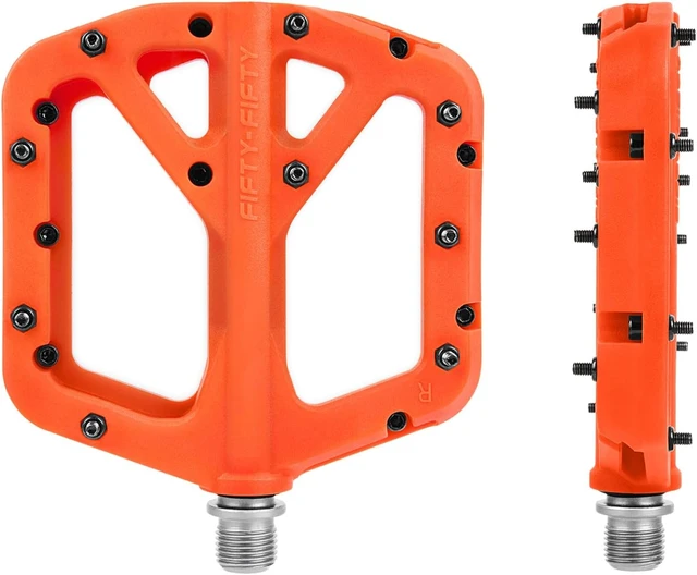 Alt view image 5 of 6 - FIFTY-FIFTY Mountain Bike Pedals, Non-Slip MTB Nylon Composite Flat Pedals