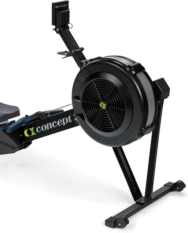 Alt view image 2 of 7 - Concept2 RowErg Indoor Rowing Machine - PM5 Monitor, Device Holder, Adjustable Air Resistance, Easy Storage