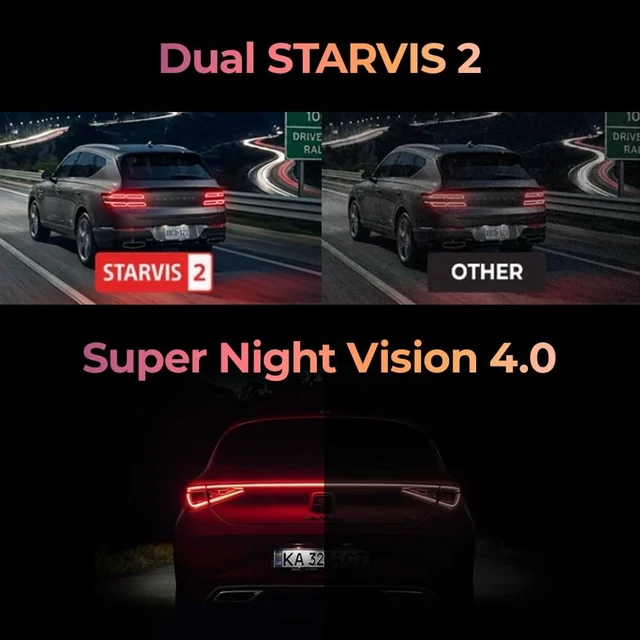 Alt view image 7 of 7 - THINKWARE ARC900 Dash Cam 4K Front and 2K Rear, Dual STARVIS 2, HDR, GPS