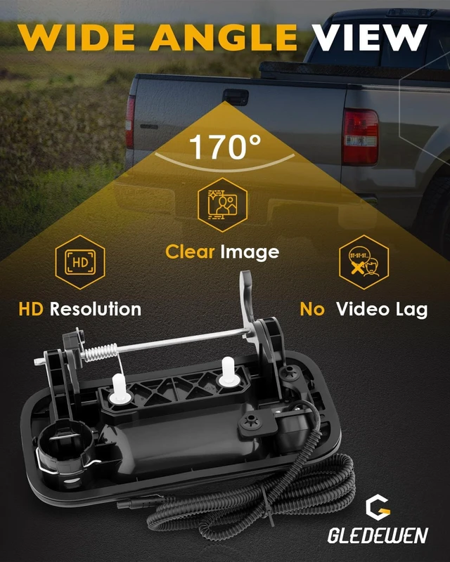 Alt view image 4 of 7 - Back up Camera, Fit for 2004-2014 Ford F150, 2008-2016 F250 F350 F450 F550