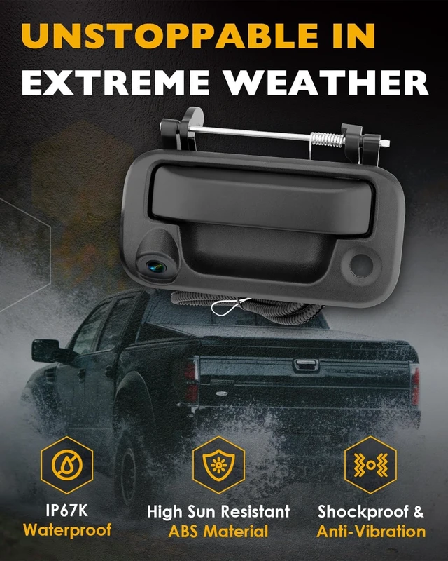 Alt view image 5 of 7 - Back up Camera, Fit for 2004-2014 Ford F150, 2008-2016 F250 F350 F450 F550