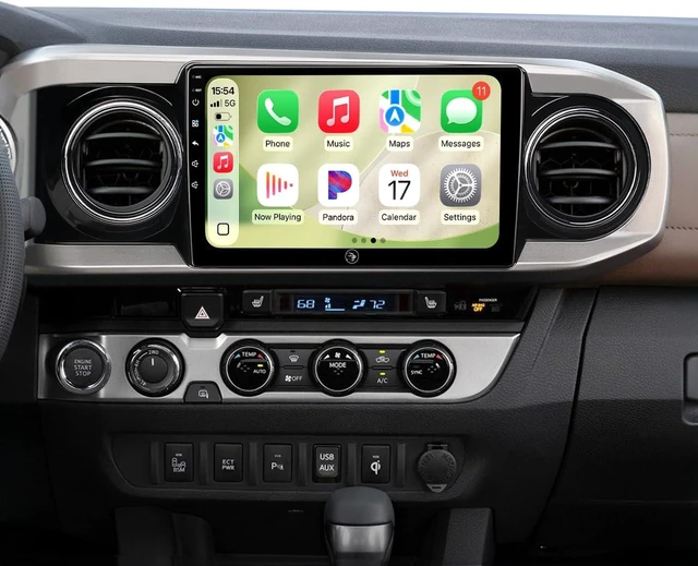 Main image of 64G Car Radio Stereo for Toyota Tacoma 2016 2017 2018 2019 2020 2021 2022, CarPlay & Android Auto Head Unit, 9" Touchscreen/GPS Navigation/HD Backup Camera/SWC