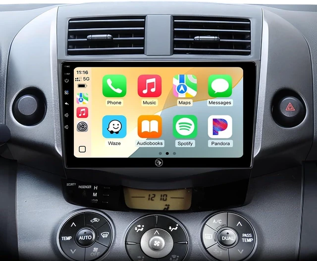 Main image of Car Radio Stereo for Toyota RAV4 2006-2012, Wireless CarPlay Android Auto