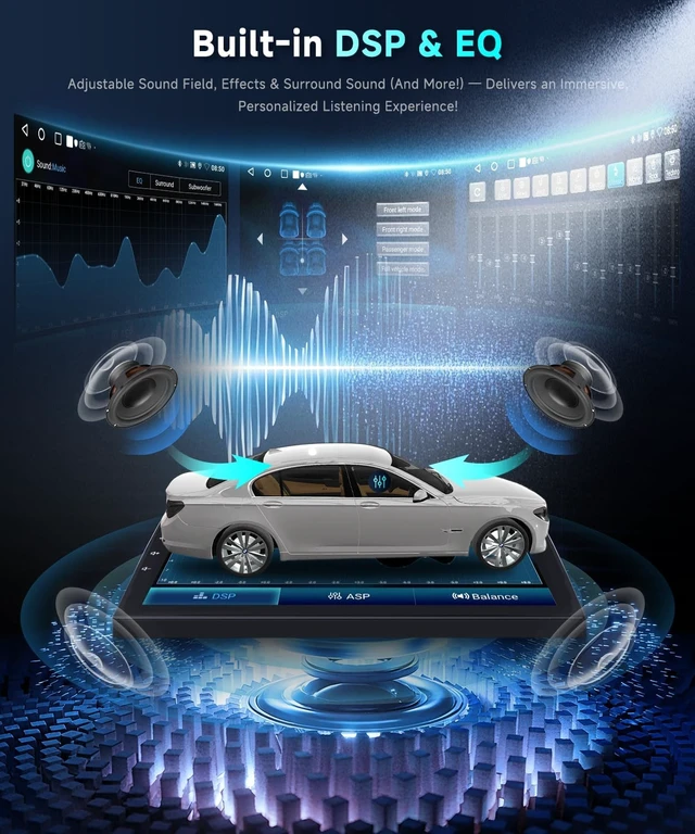 Alt view image 4 of 7 - 5G WiFi Car Stereo for Honda CRV 2002-2006 Car Radio with Wireless Carplay