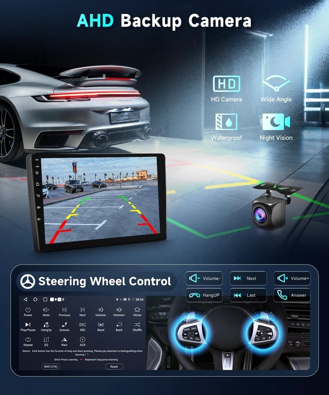 Alt view image 5 of 7 - 5G WiFi Car Stereo for Honda CRV 2002-2006 Car Radio with Wireless Carplay