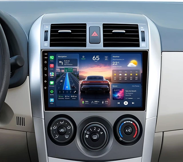 Main image of 8Core 32G ROM Upgrade Android 15 Car Radio for Toyota Corolla 2009-2013