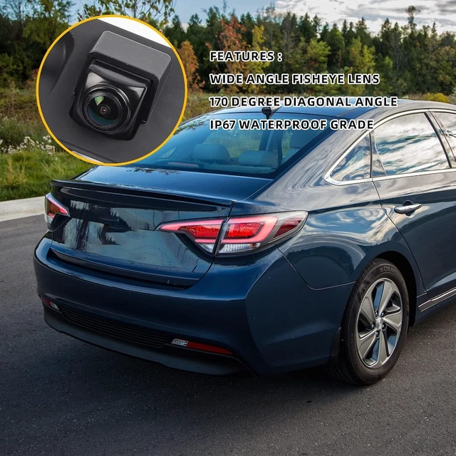 Alt view image 3 of 7 - Dasbecan 95760-E6201 Backup Camera Compatible with Hyundai Sonata 2015-2017