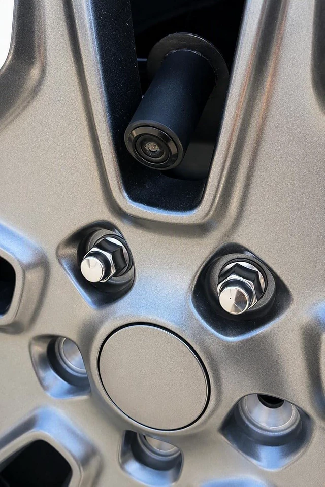 Alt view image 2 of 5 - EchoMaster Jeep Wrangler JK Spare Tire Mount AHD Rear Backup Camera