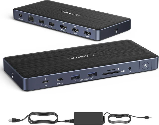 Main image of iVANKY 14-in-1 Triple DisplayLink Docking Station for MacBook Pro/Mac Dock