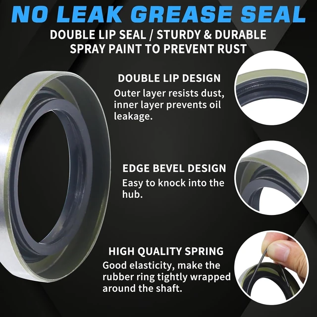 Alt view image 5 of 7 - 4Sets Trailer Hub L44649 L68149 Bearings Kit with Castle Nuts