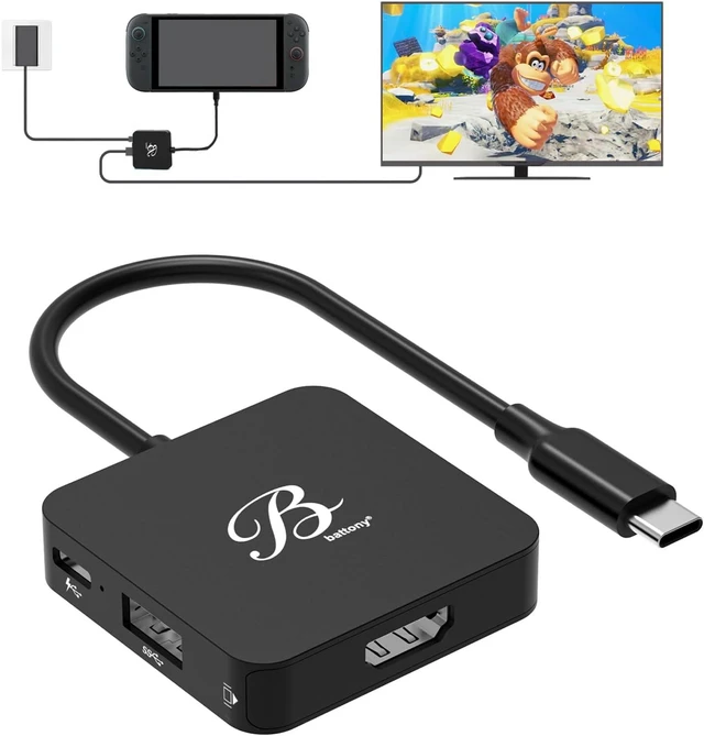 Main image of Switch 2 Dock for Nintendo Switch 2, Portable USB C Docking Station