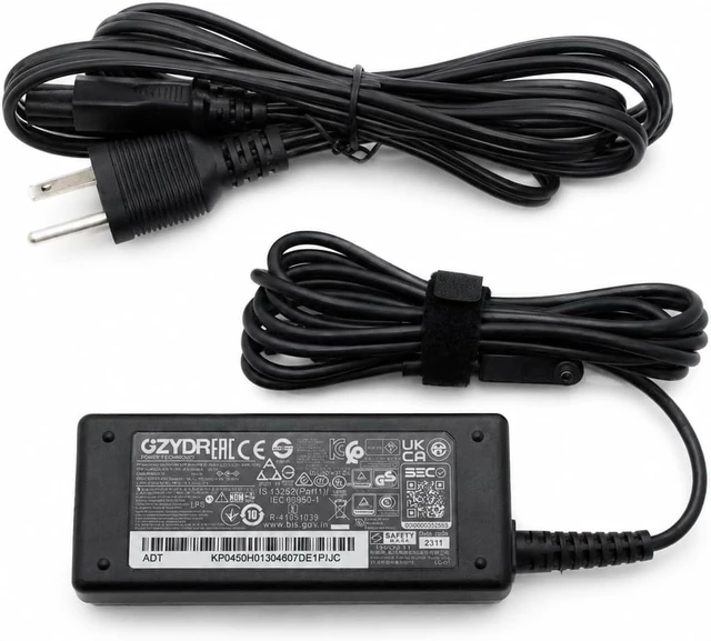 Alt view image 2 of 7 - 45W Laptop Charger for Acer Aspire 1 3 5 N20C5 N23C3 N23H1