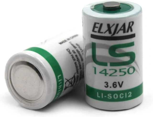 Alt view image 5 of 5 - (10-Pack) 3.6V 1200mAh LS14250 1/2AA Battery for ER14250
