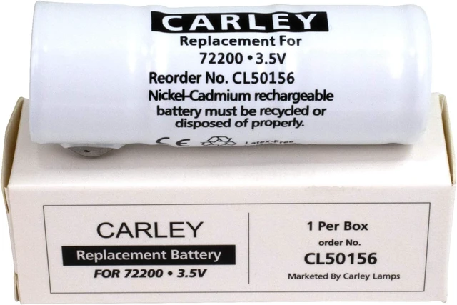 Alt view image 3 of 5 - Carley Lamps Replacement for Welch Allyn 72200 Compatible Battery