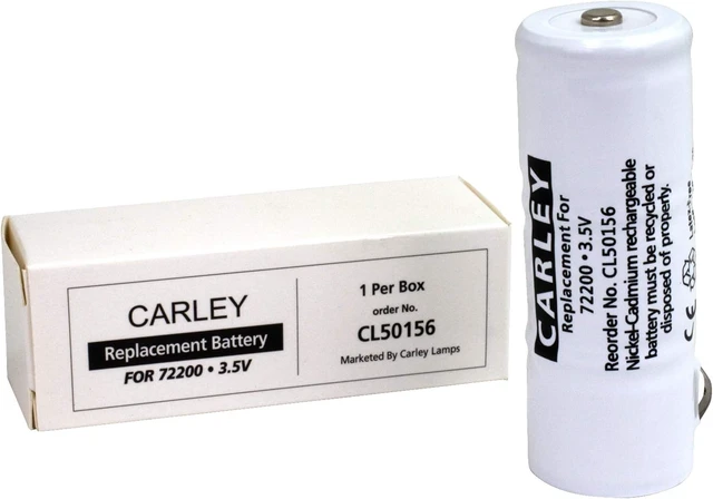 Alt view image 5 of 5 - Carley Lamps Replacement for Welch Allyn 72200 Compatible Battery
