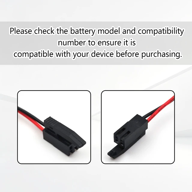Alt view image 7 of 7 - (2-Pack) 6V 3000mAh BR-2/3AGCT4A Battery for A98L-0031-0025