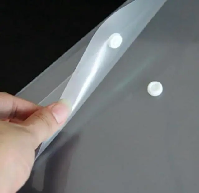 Alt view image 6 of 7 - KYJ-UP 30 Pcs Plastic Folders for Documents,Clear File Folders Letter Size,A4 Plastic Envelopes with Snap Closure Filing Folders Organizer for School Office Home