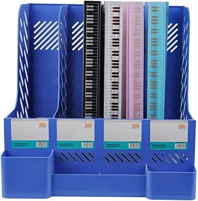 Alt view image 7 of 7 - Music Sheet File Paper Storage Folder Documents Holder Blank Sheet Files Plastic A4 Size 40 Pockets (G Clef-white)