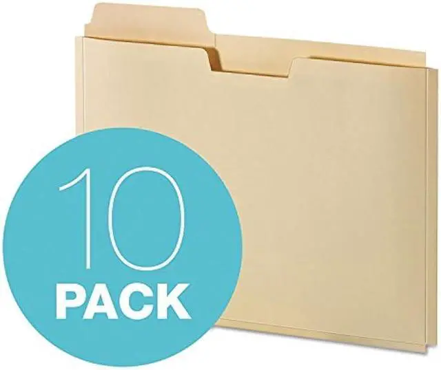 Alt view image 5 of 5 - Tops FP153L10 Globe-Weis Expanding File Folder Pocket, Letter, Manila, 10 File Folder Pockets