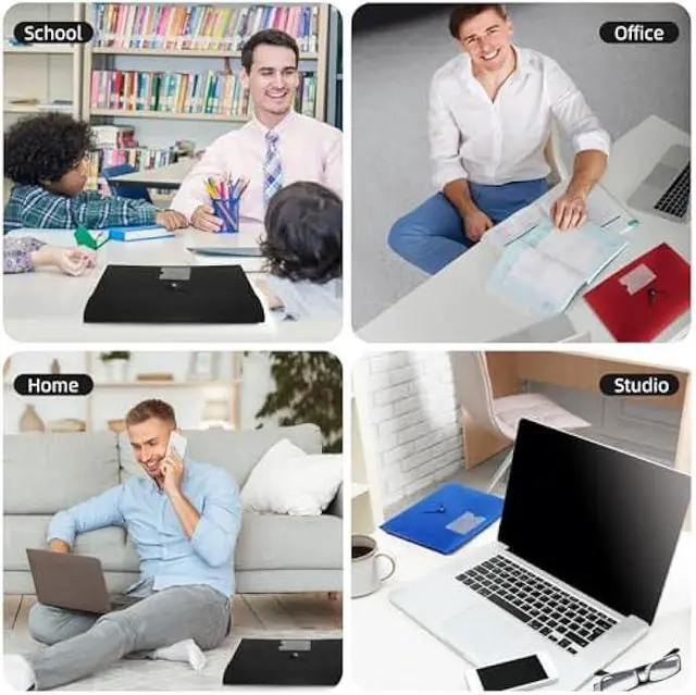 Alt view image 6 of 7 - 3 Pack Accordian File Organizer 7 Pocket Expanding File Folder with Labels, Plastic Expandable File Folder for Documents Letter Size A4 Papers