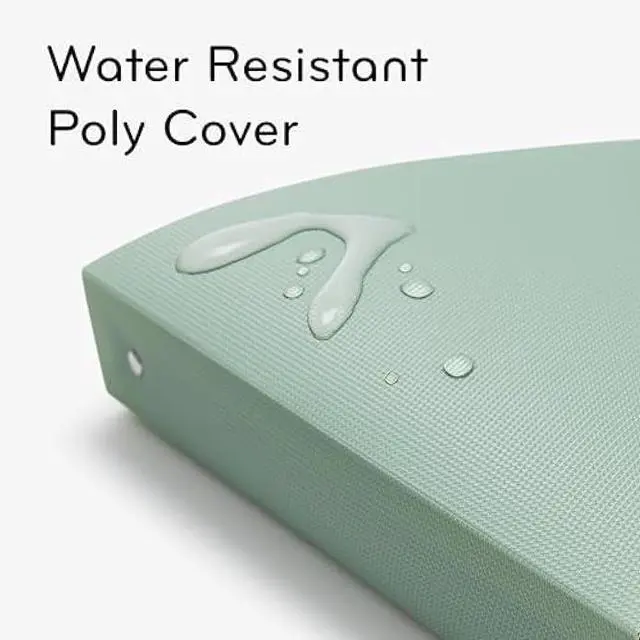 Alt view image 5 of 6 - U Brands Poly Performance Binder Set, Office Supplies, Olive Green, Featuring Expanding File Pockets, 1 Rings, 2 Pack