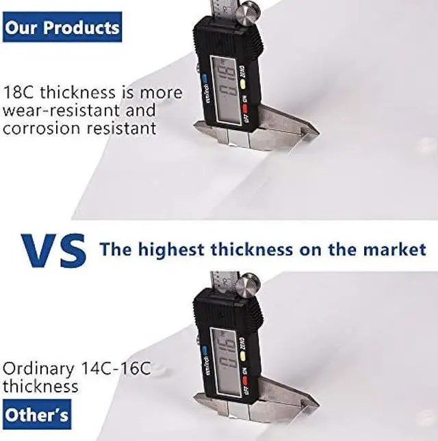 Alt view image 4 of 6 - MerryNine File Folders, 24 Pack A5 Size Clear Plastic Envelopes with Label Pocket and Snap Button, Transparent Waterproof File Folder Document Folder for School Home Work Office Organization